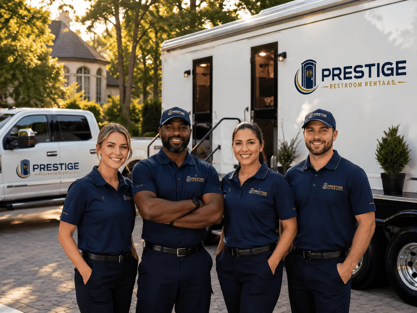 Trusted Luxury Portable Restrooms company in Baroda, MI